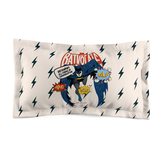 Batvocate - Defending All Forms of Communication - AAC - GLP - S2C - Microfiber Pillow Sham