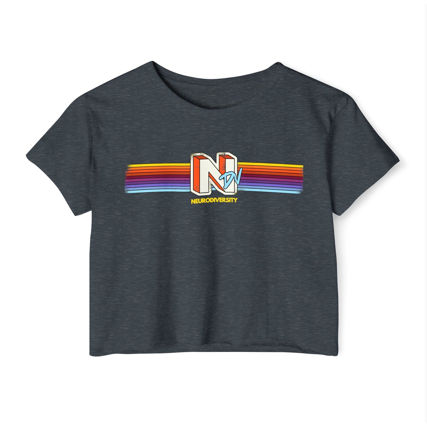NDV - Neurodiversity - Women's Crop Top Tee