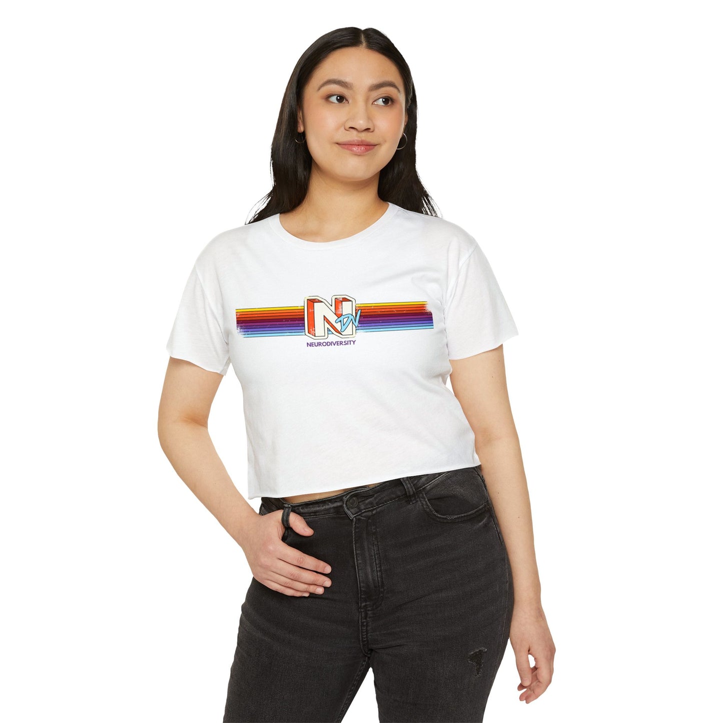 NDV - Neurodiversity - Women's Crop Top Tee