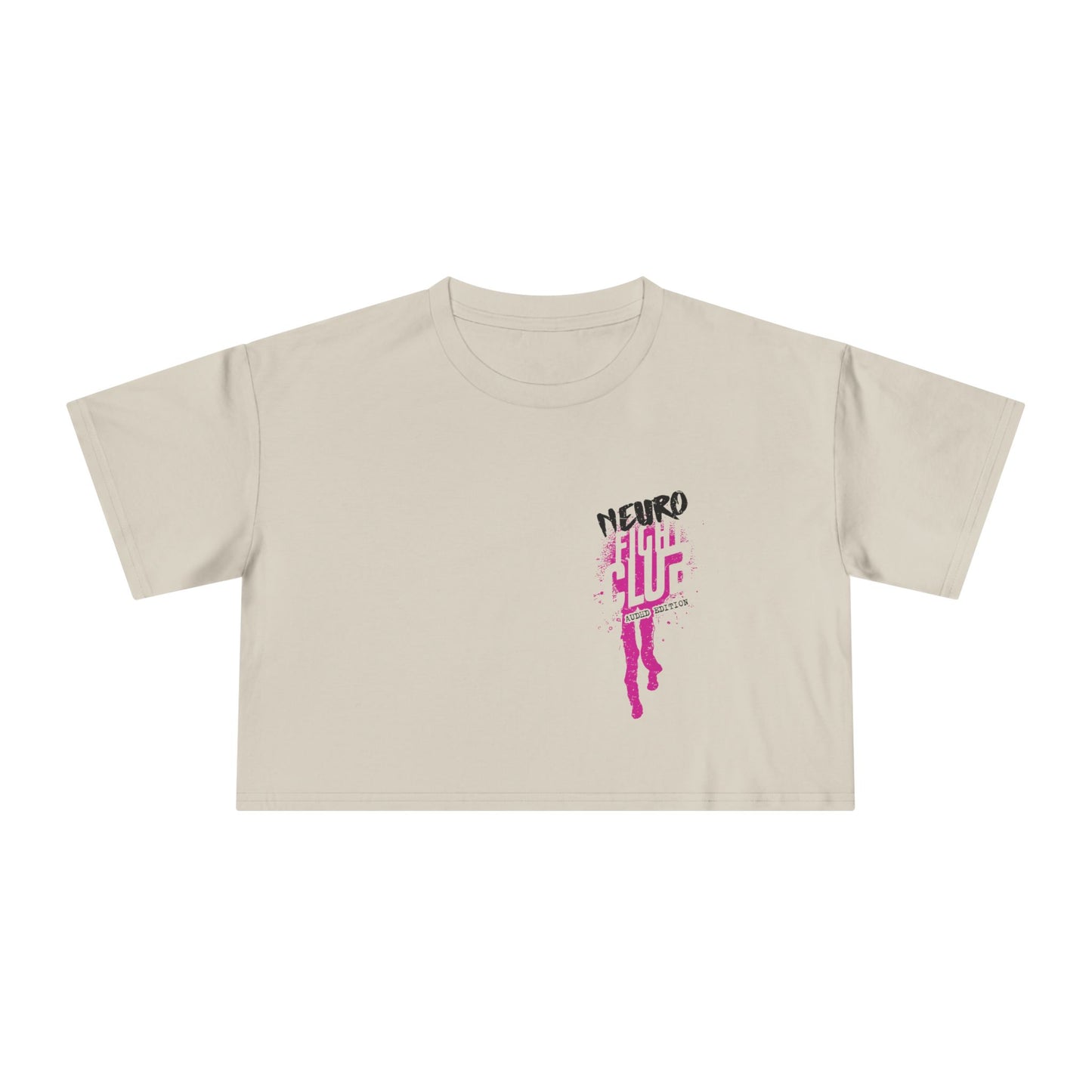 Neuro Fight Club - Autism Vs. ADHD - Patrick Casale Collab - Women's Crop Top Tee