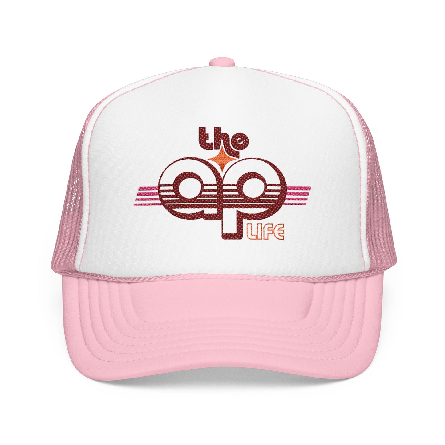 The AP Life - Adult Unisex Foam Trucker Hat (Embroidered)