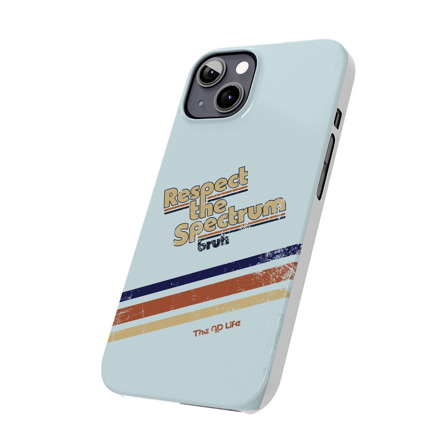 Respect The Spectrum - iPhone Case