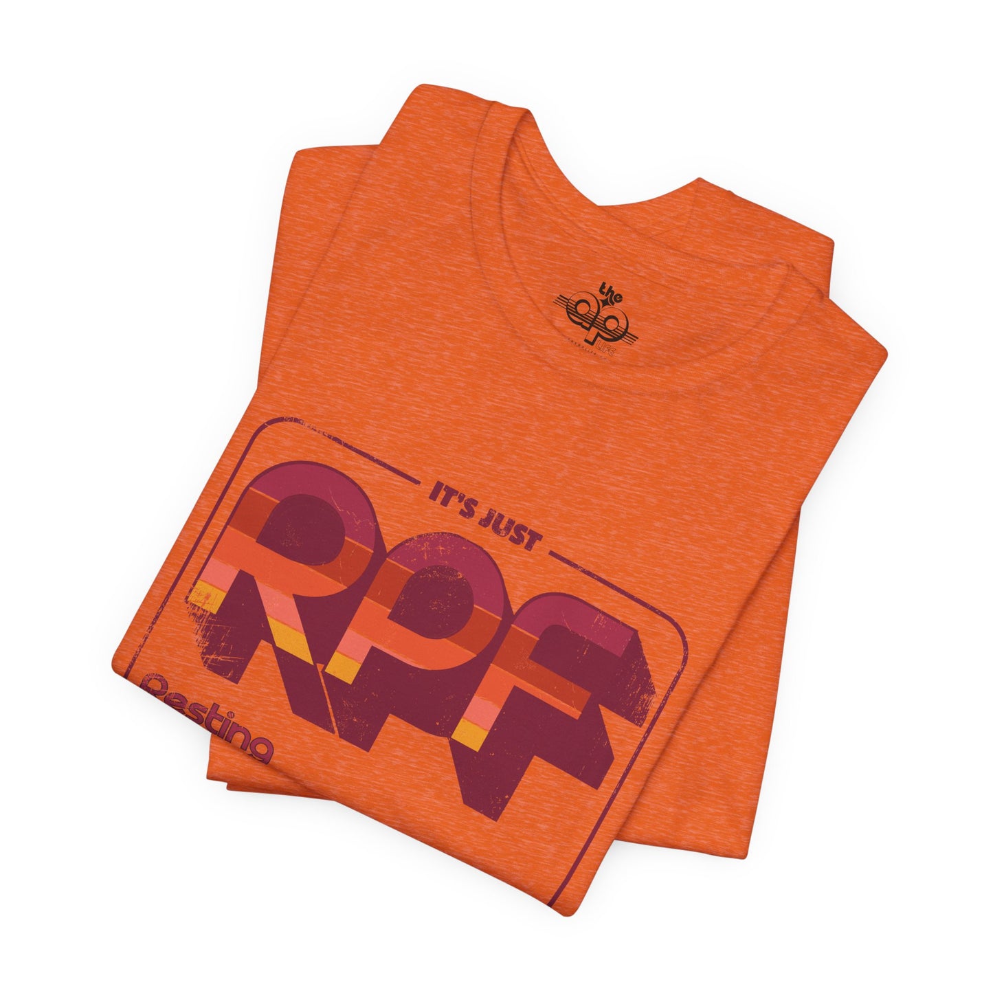 It's Just RPF - Resting Processing Face - Adult Unisex Jersey Short Sleeve Tee