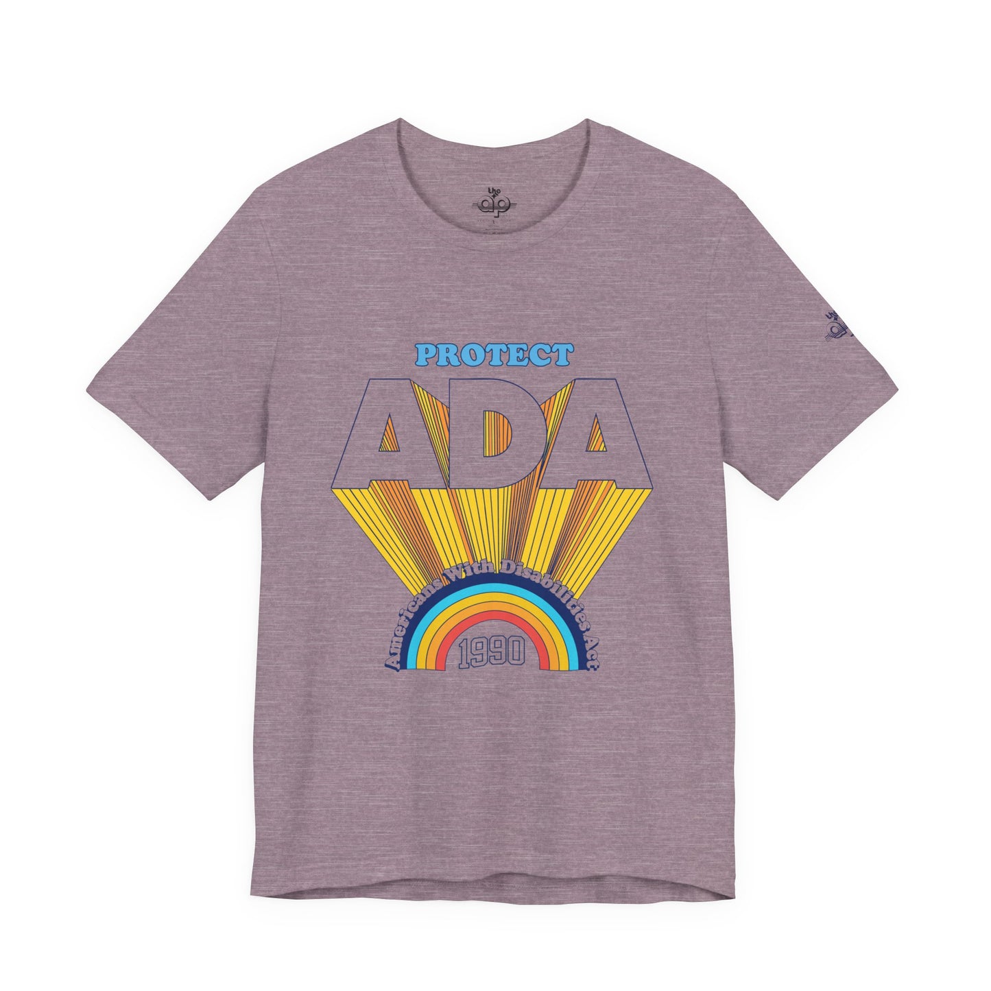 Protect ADA - Americans With Disabilities Act 1990 - Adult Unisex Jersey Short Sleeve Tee