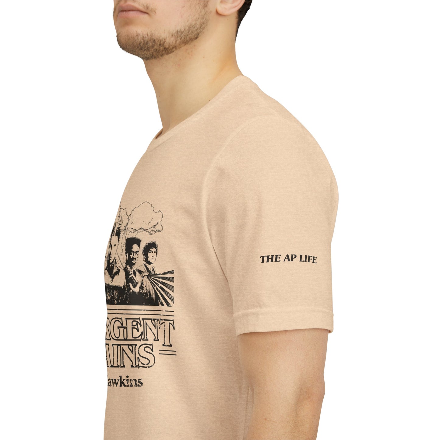 Divergent Brains Saved Hawkins - Adult Unisex Jersey Tee