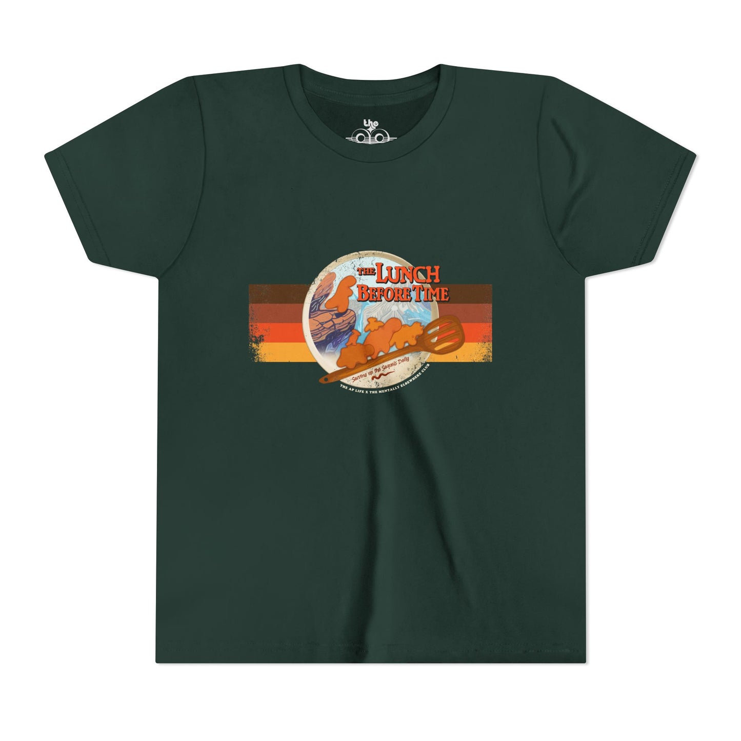 The Lunch Before Time - Serving Up The Sequels Daily - Unisex Youth Short Sleeve Tee - Collab with TMEC