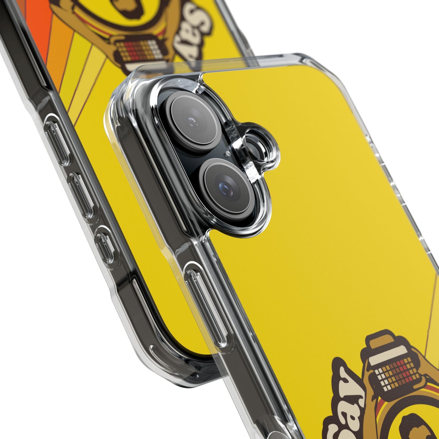 Say Anything - AAC - Lilly's Voice + The AP Life Collab - MagSafe® Clear Impact Case for iPhone