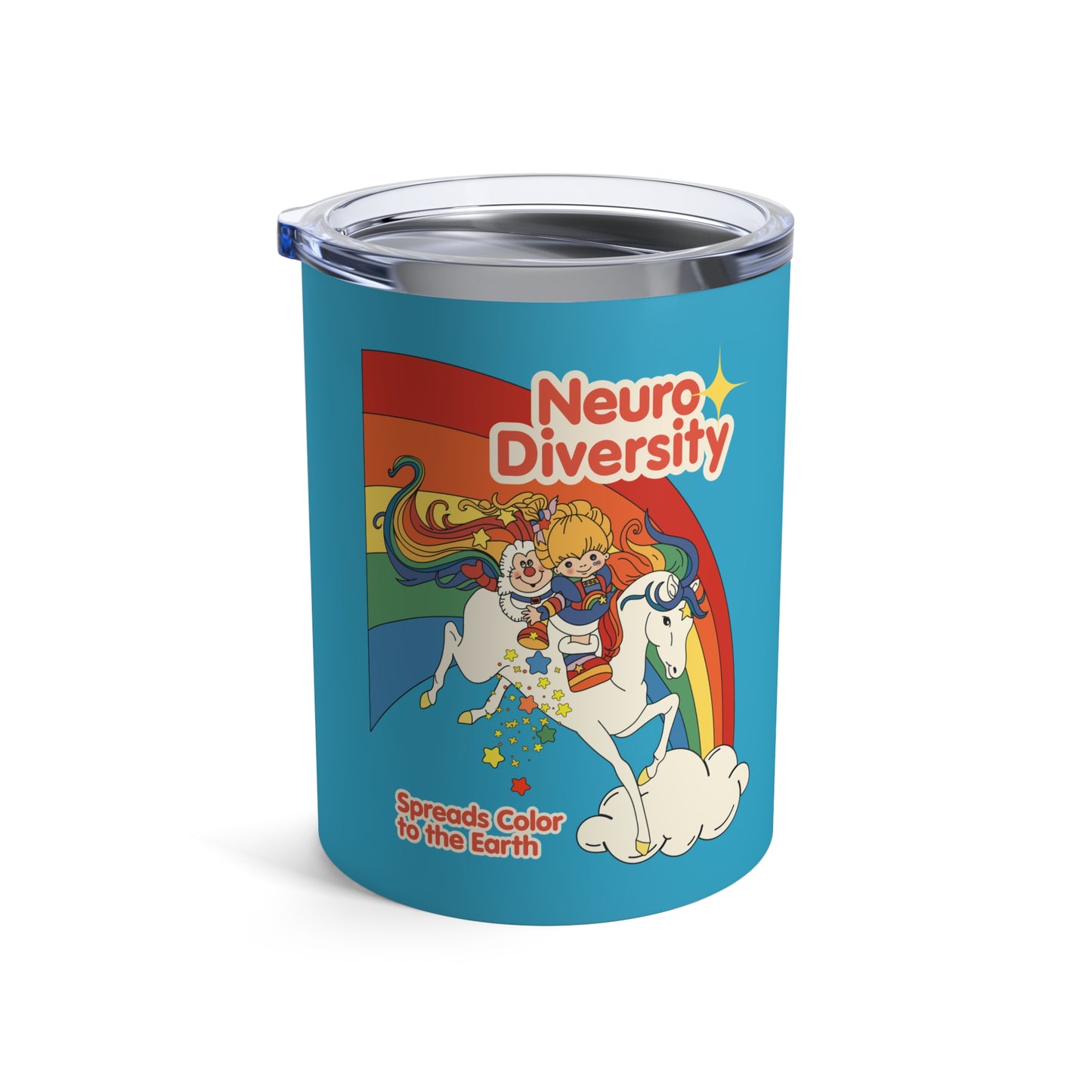 Neurodiversity Spreads Color to the Earth - Insulated Tumbler 10oz