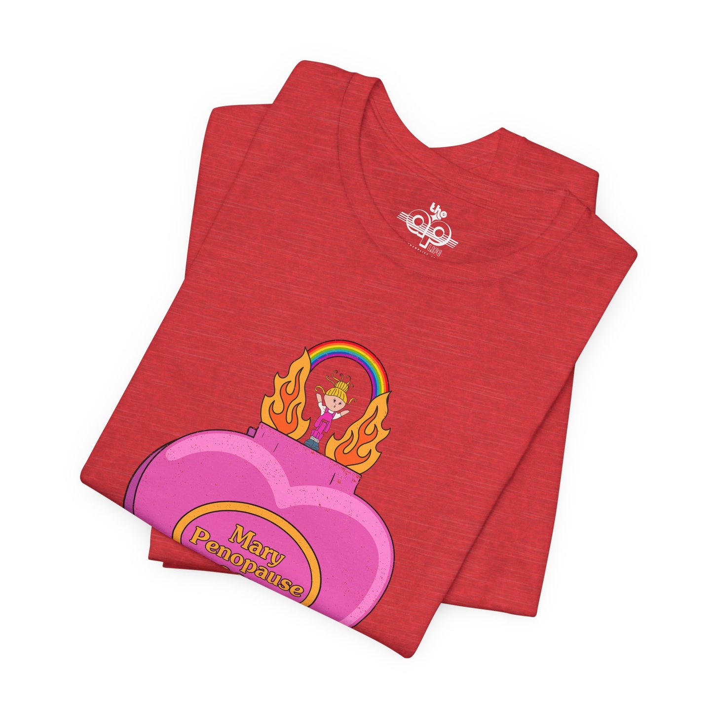 Mary Penopause - Small Triggers, Big Emotions - Adult Unisex Jersey Short Sleeve Tee