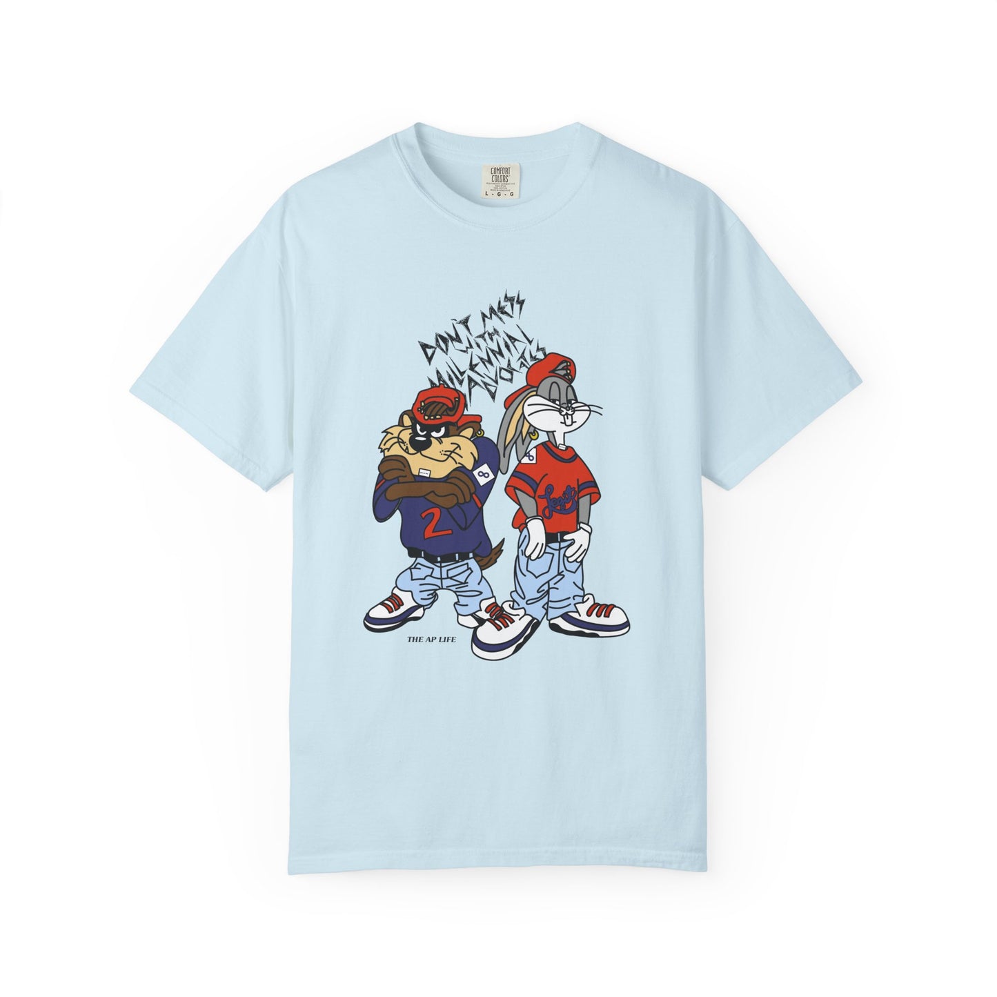 Don't Mess with Millennial Advocates - Bugs & Taz- Comfort Colors Adult Unisex Garment-Dyed T-shirt