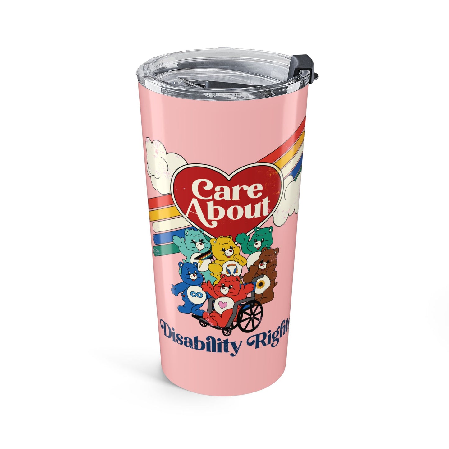 Care About Disability Rights - Insulated Tumbler 20oz