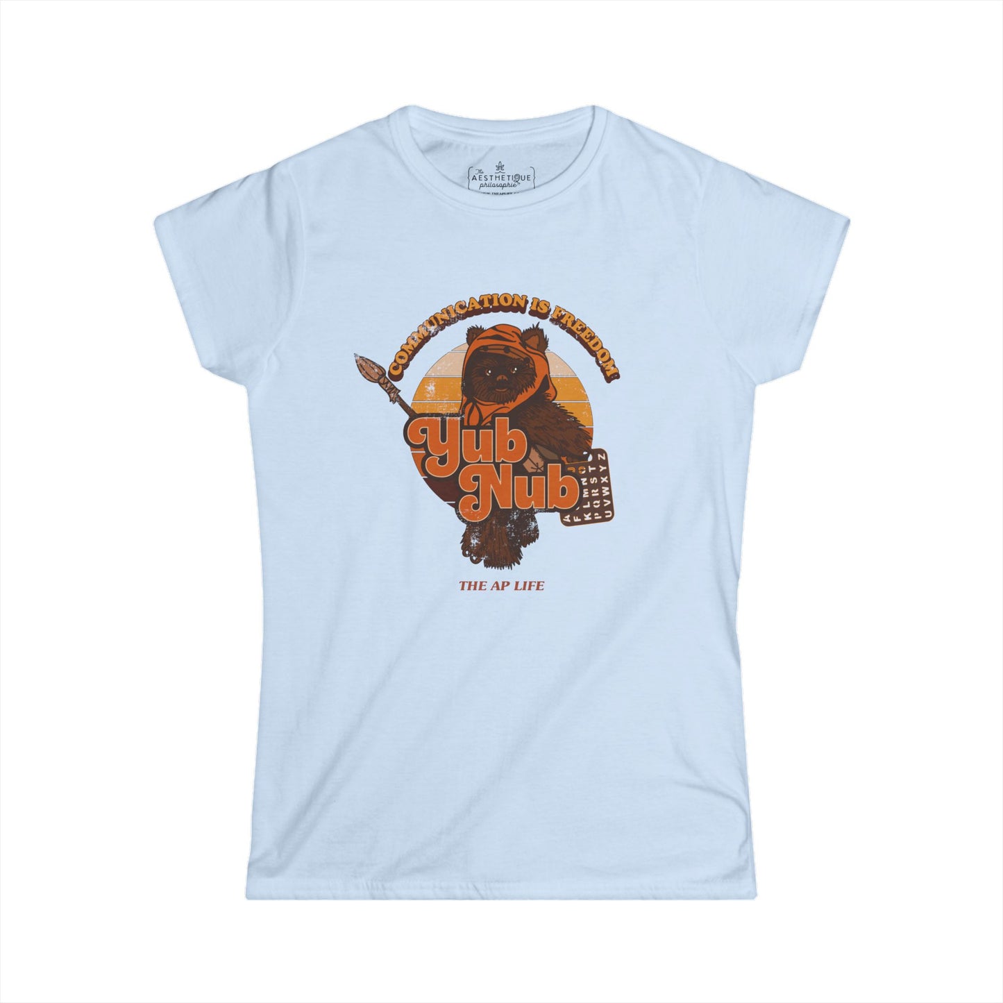 Communication is Freedom - Yub Nub - S2C - Women's Softstyle Tee