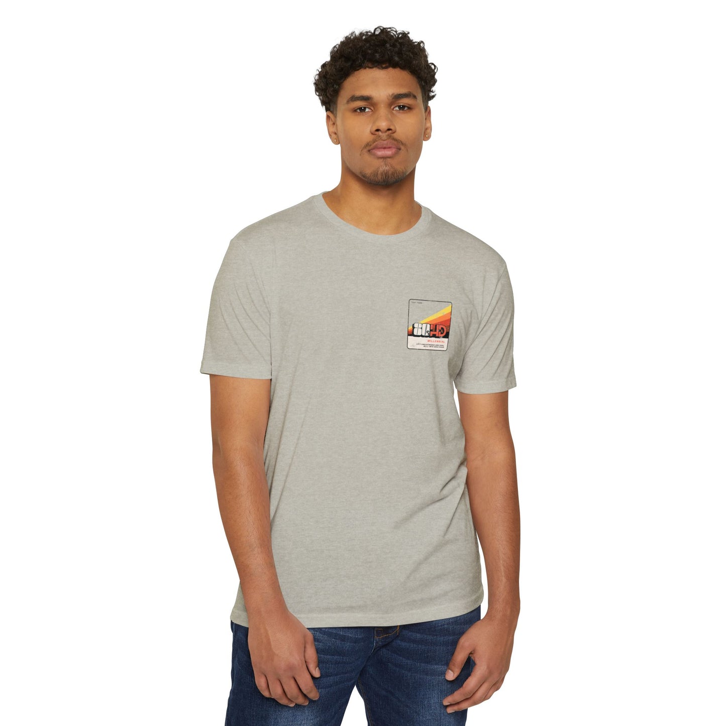 80sHD Millennial (Left Undiagnosed & Feral Well into Adulthood) - ADHD - Adult Unisex Tee