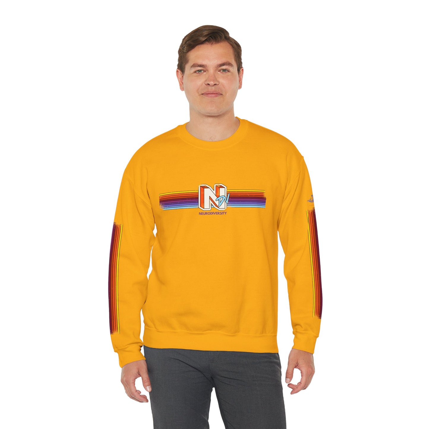 NDV - Neurodiversity - Adult Unisex Heavy Blend™ Crewneck Sweatshirt