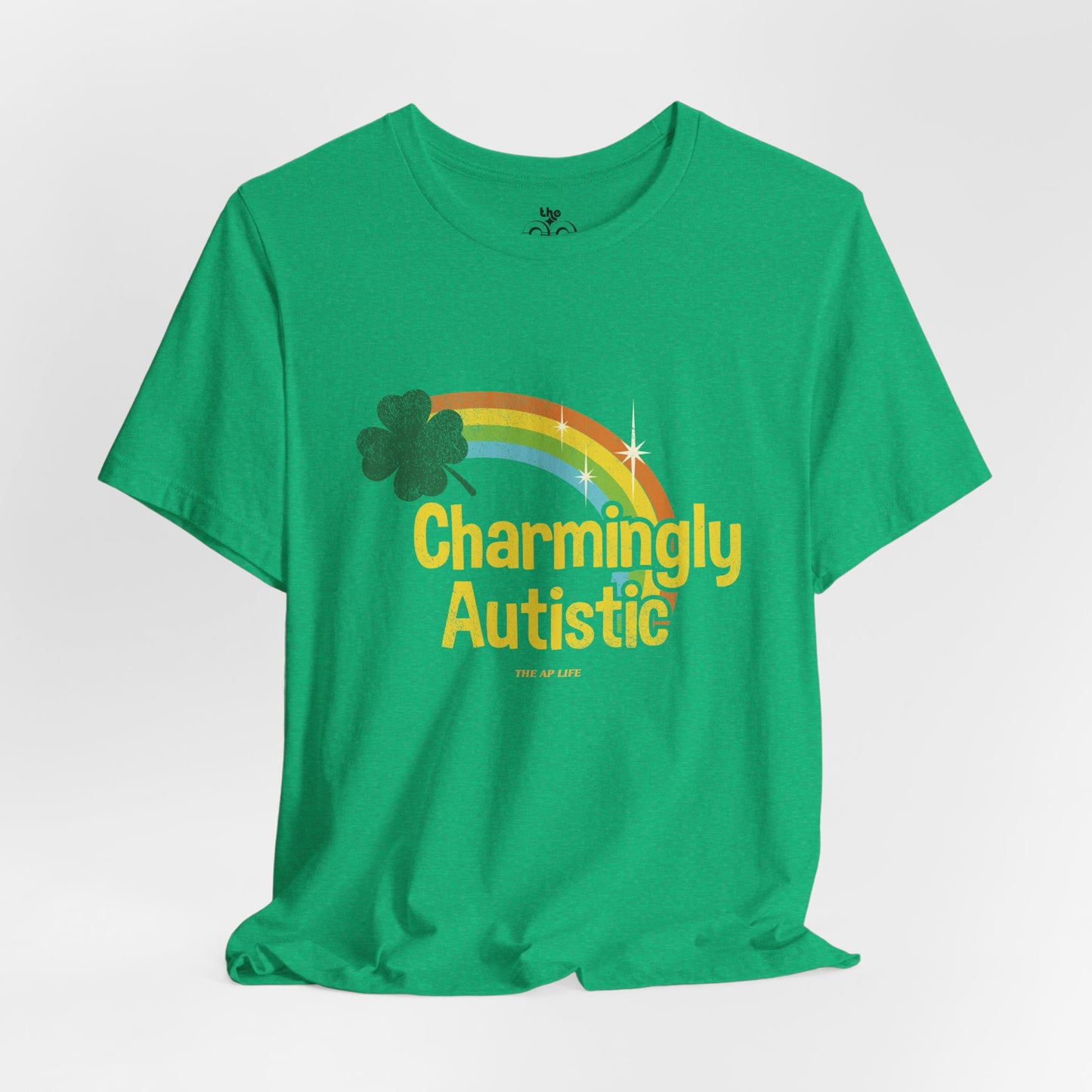 Charmingly Autistic - Adult Unisex Jersey Short Sleeve Tee