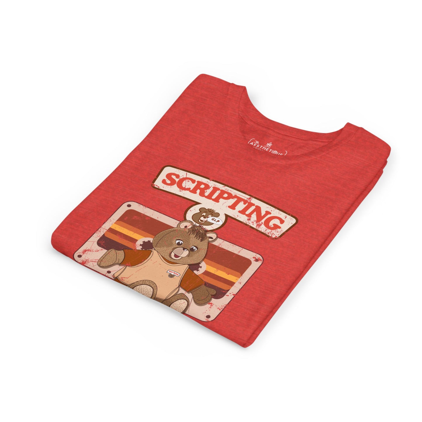 Scripting is Iconic - GLP - Teddy RecSpin - Youth Unisex Jersey Tee