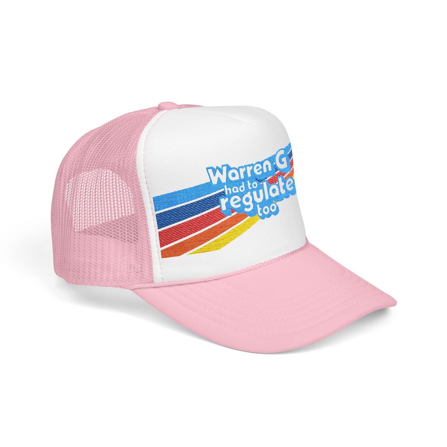 Warren G Had to Regulate Too - Embroidered - Adult Unisex Trucker Hat