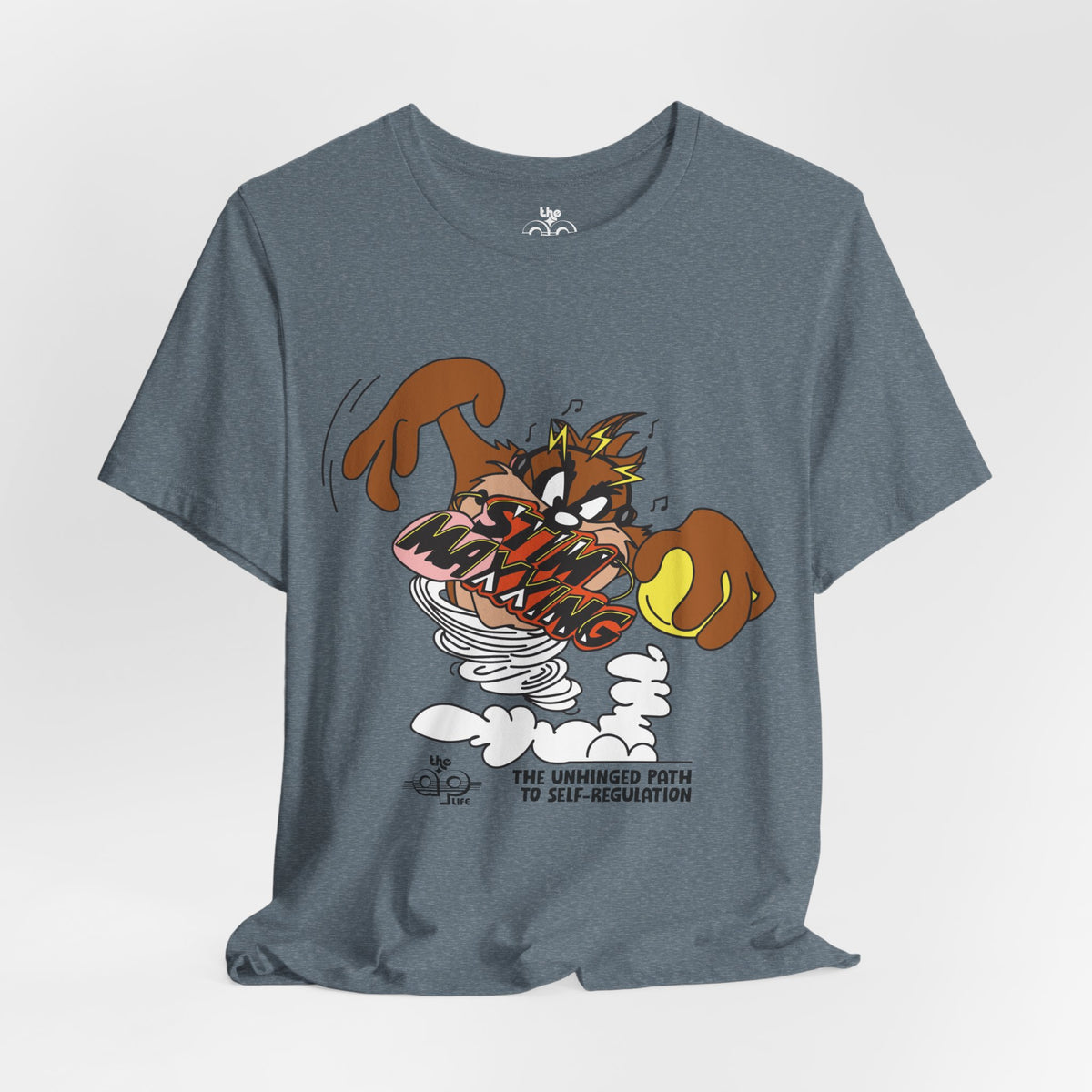 Stim Maxxing - The Unhinged Path to Self-Regulation - Adult Unisex Jersey Short Sleeve Tee