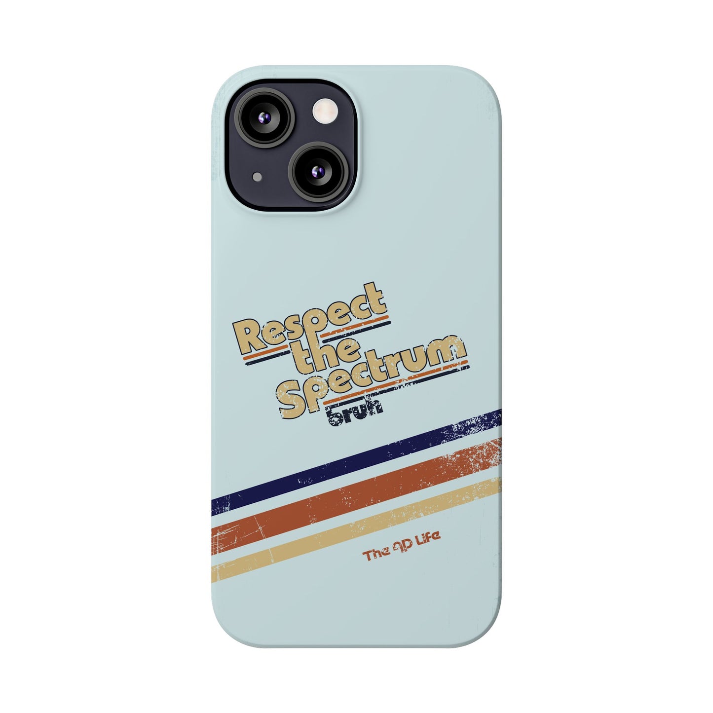 Respect The Spectrum - iPhone Case