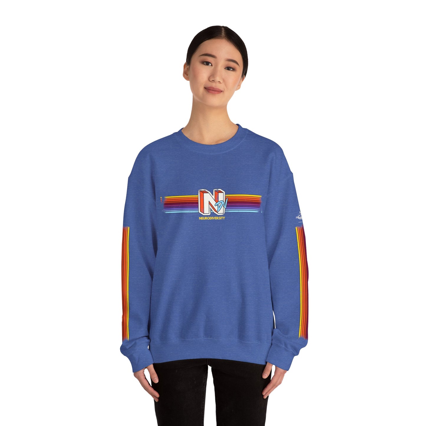 NDV - Neurodiversity - Adult Unisex Heavy Blend™ Crewneck Sweatshirt
