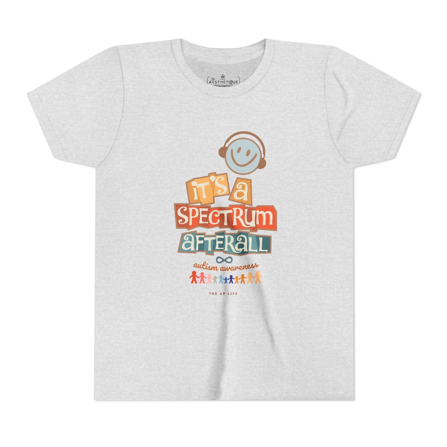 It's A Spectrum Afterall - Autism Awareness - Youth Unisex Jersey Tee