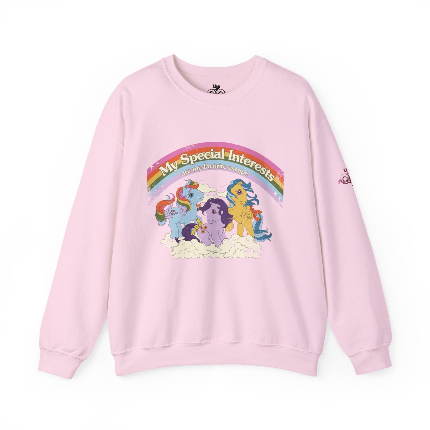 My Special Interests are my Favorite Escape - Adult Unisex Heavy Blend™ Crewneck Sweatshirt