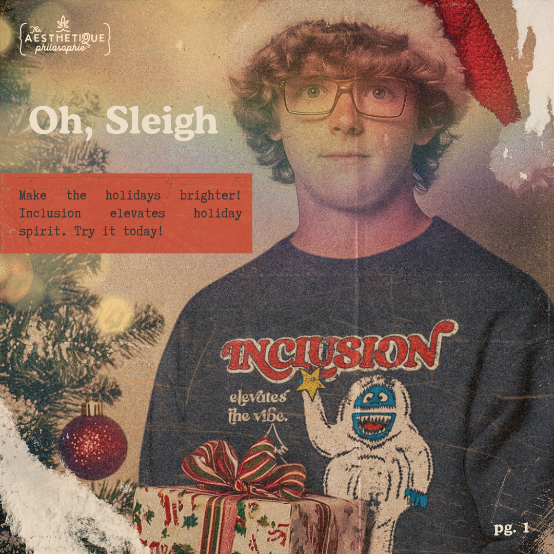 Inclusion Elevates the Vibe - Bumble - Unisex Heavy Blend™ Crewneck Sweatshirt (Ships Internationally)