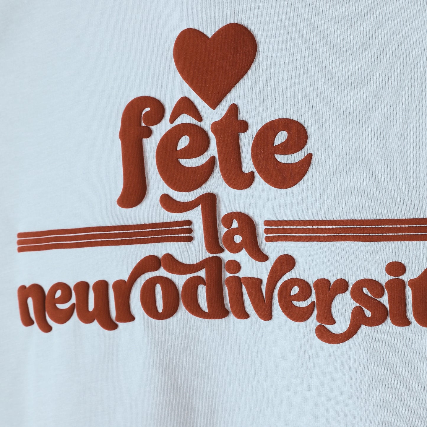 Celebrate Neurodiversity French Style Women's Ringer Tee