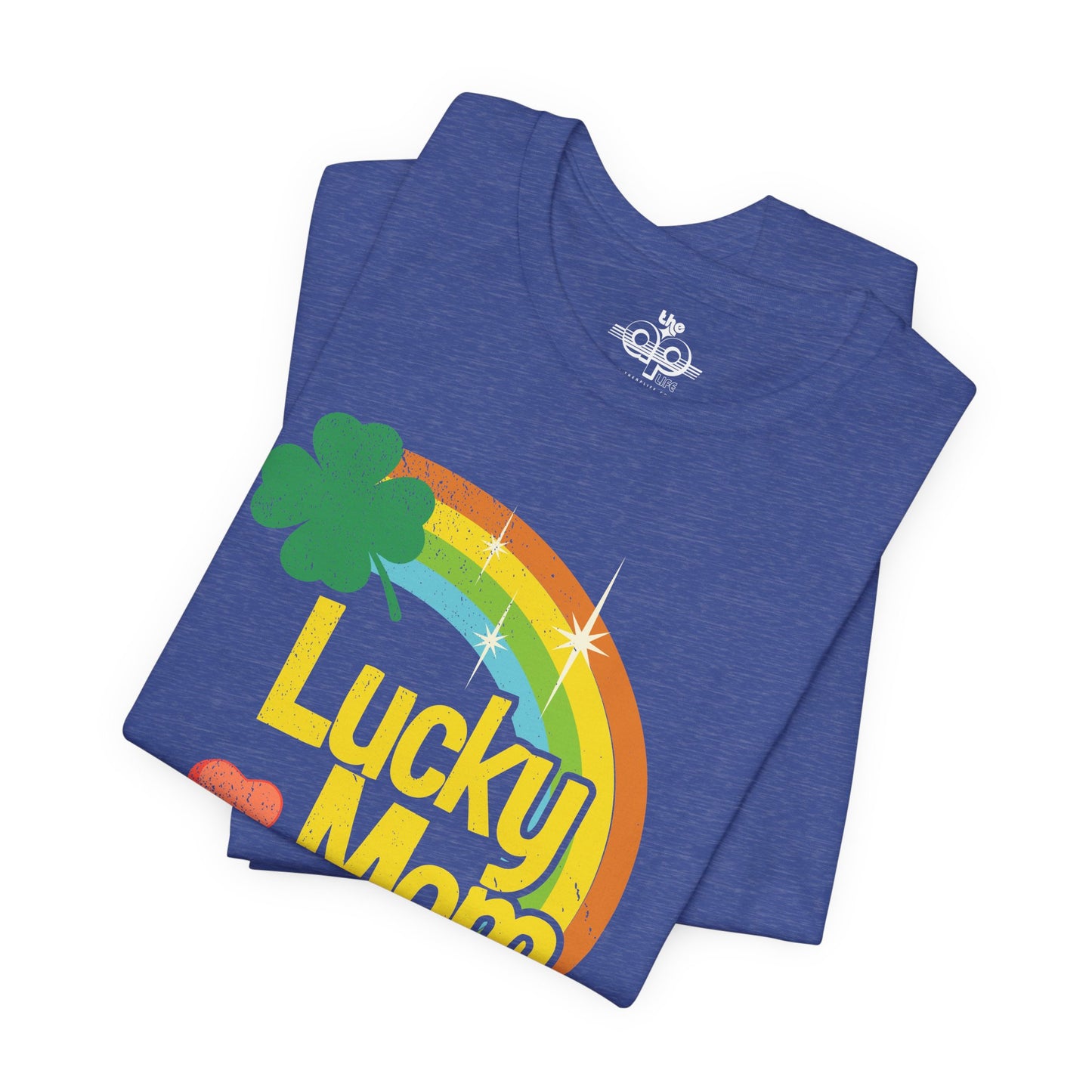 Lucky Mom to Autistic Kids - Adult Unisex Jersey Short Sleeve Tee