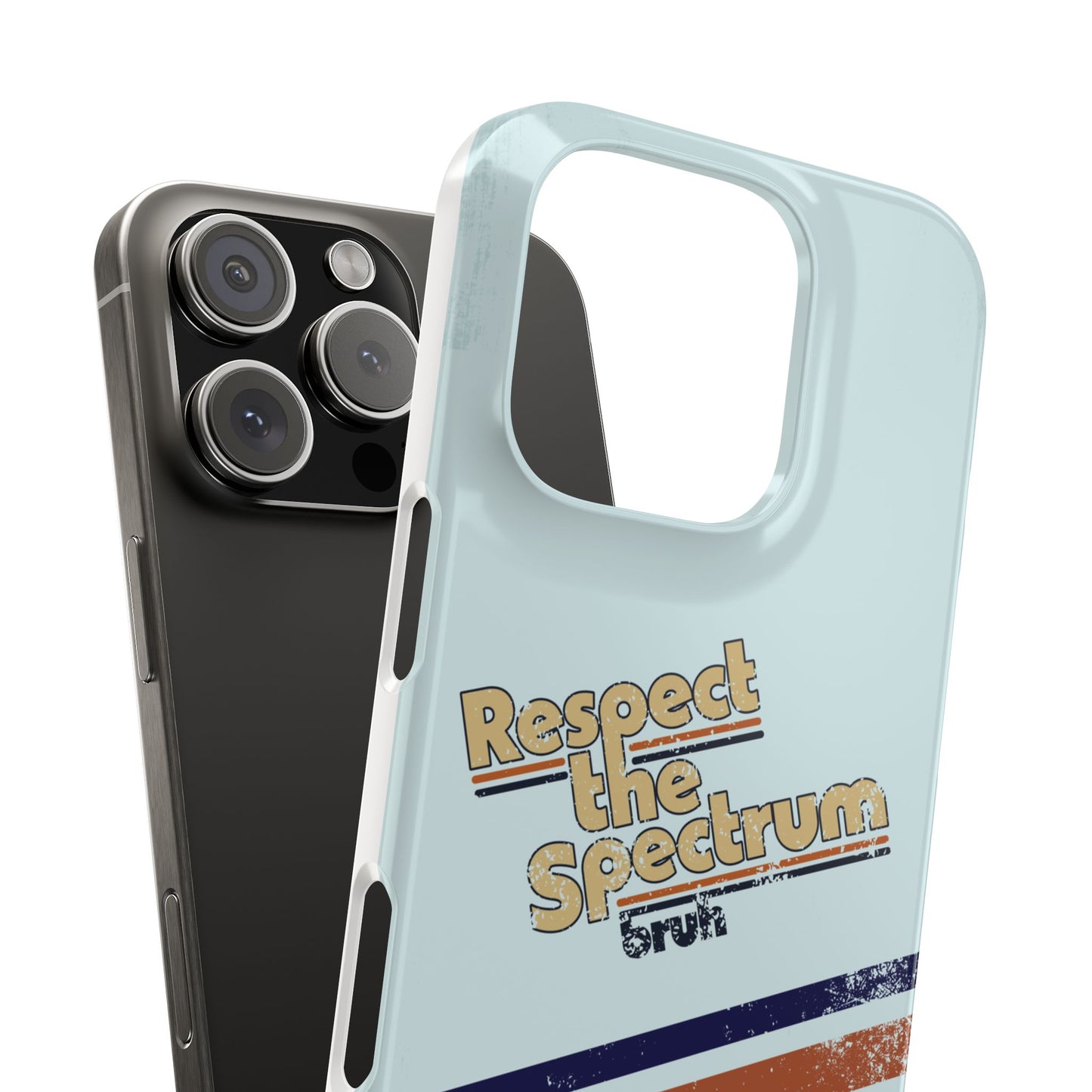 Respect The Spectrum - iPhone Case