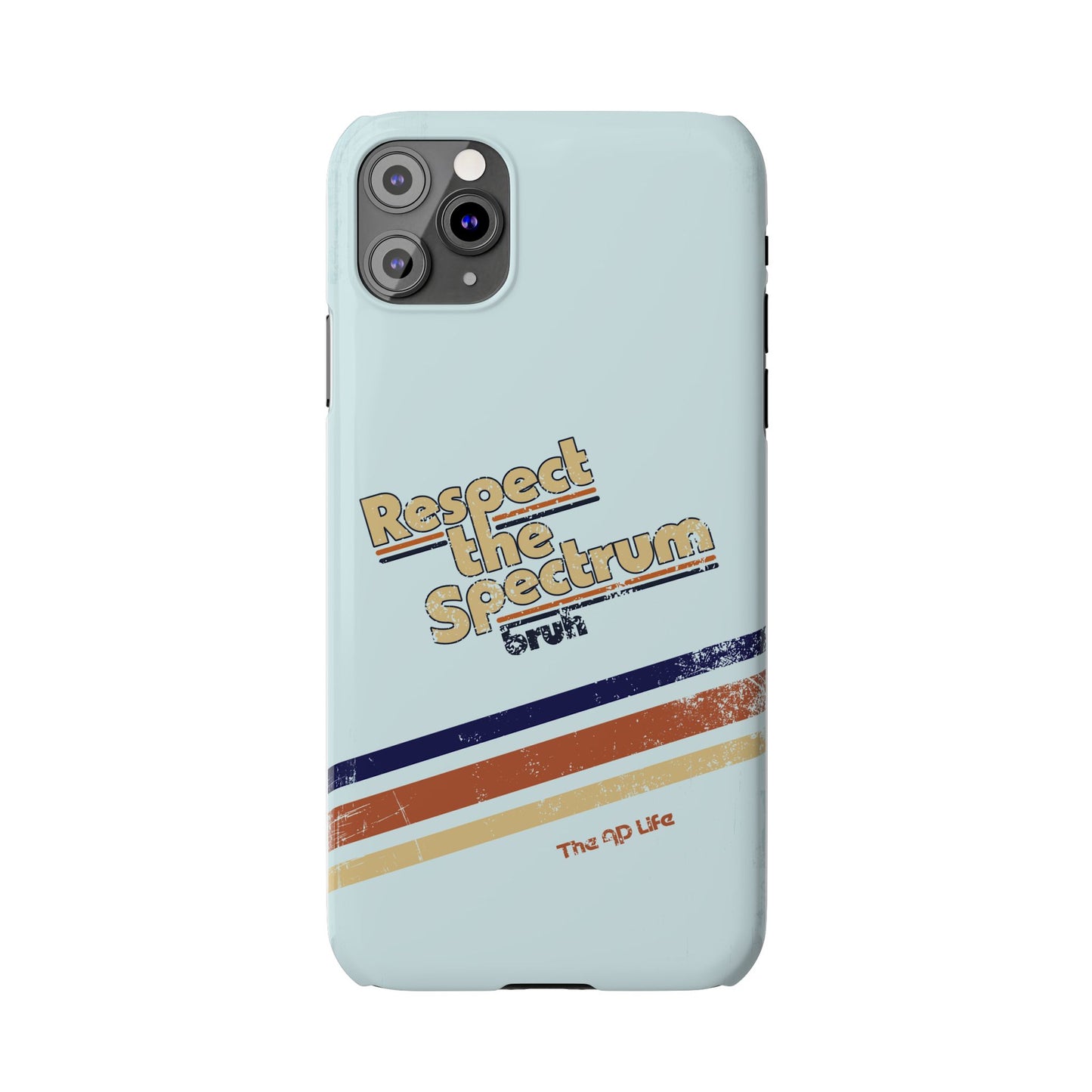 Respect The Spectrum - iPhone Case