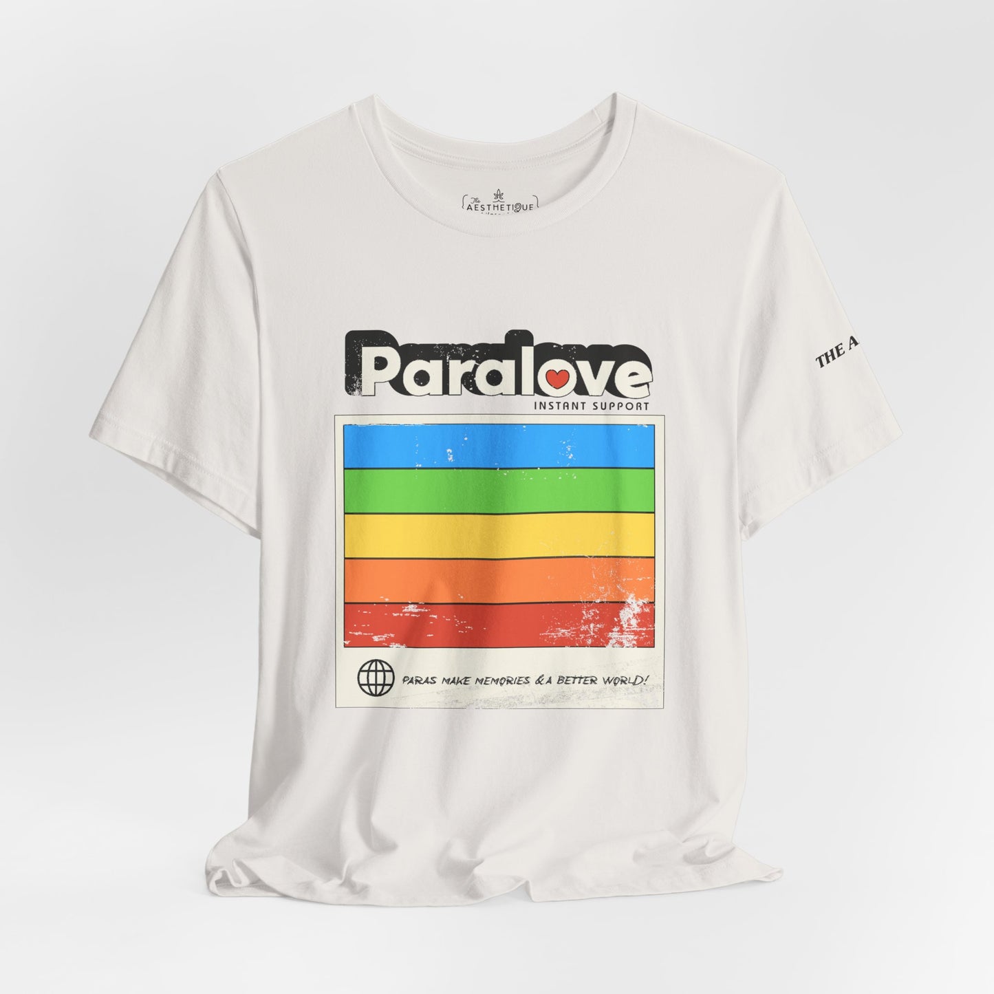 Para Love - Instant Support - Adult Unisex Jersey Short Sleeve Tee
