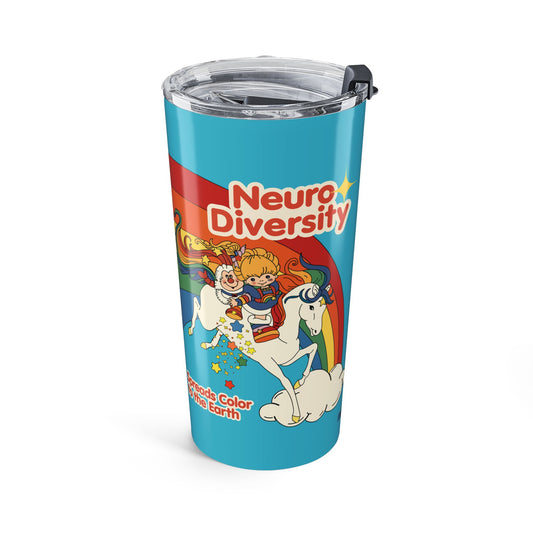Neurodiversity Spreads Color to the Earth - Insulated Tumbler 20oz