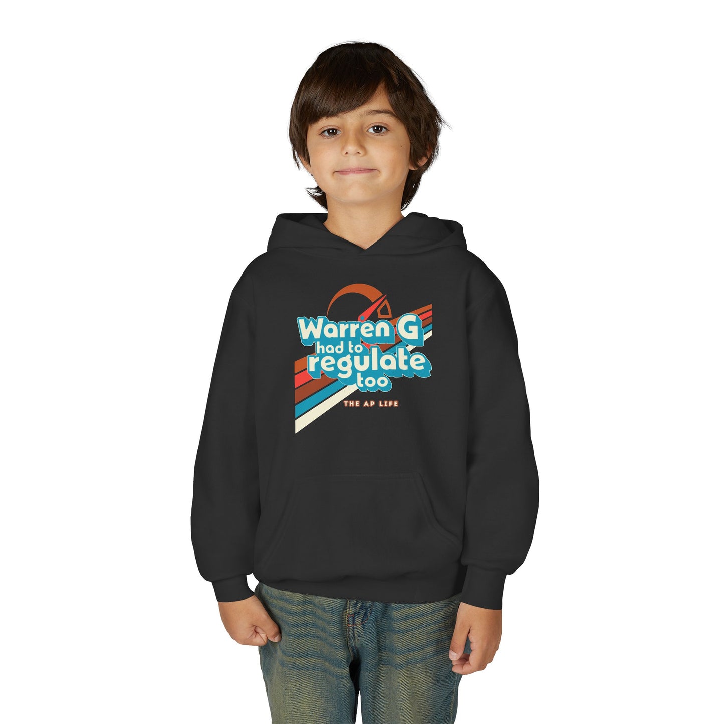 Warren G Had to Regulate Too - Youth Heavy Blend Hooded Sweatshirt