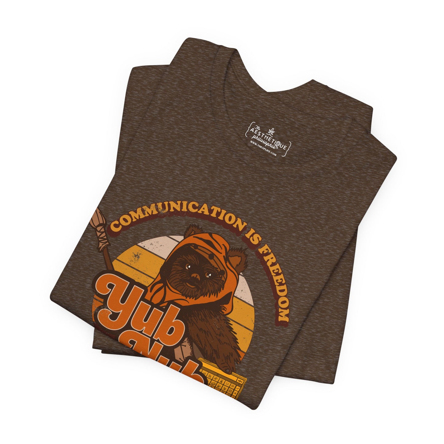 Communication is Freedom - Yub Nub - AAC - Unisex Jersey Short Sleeve Tee