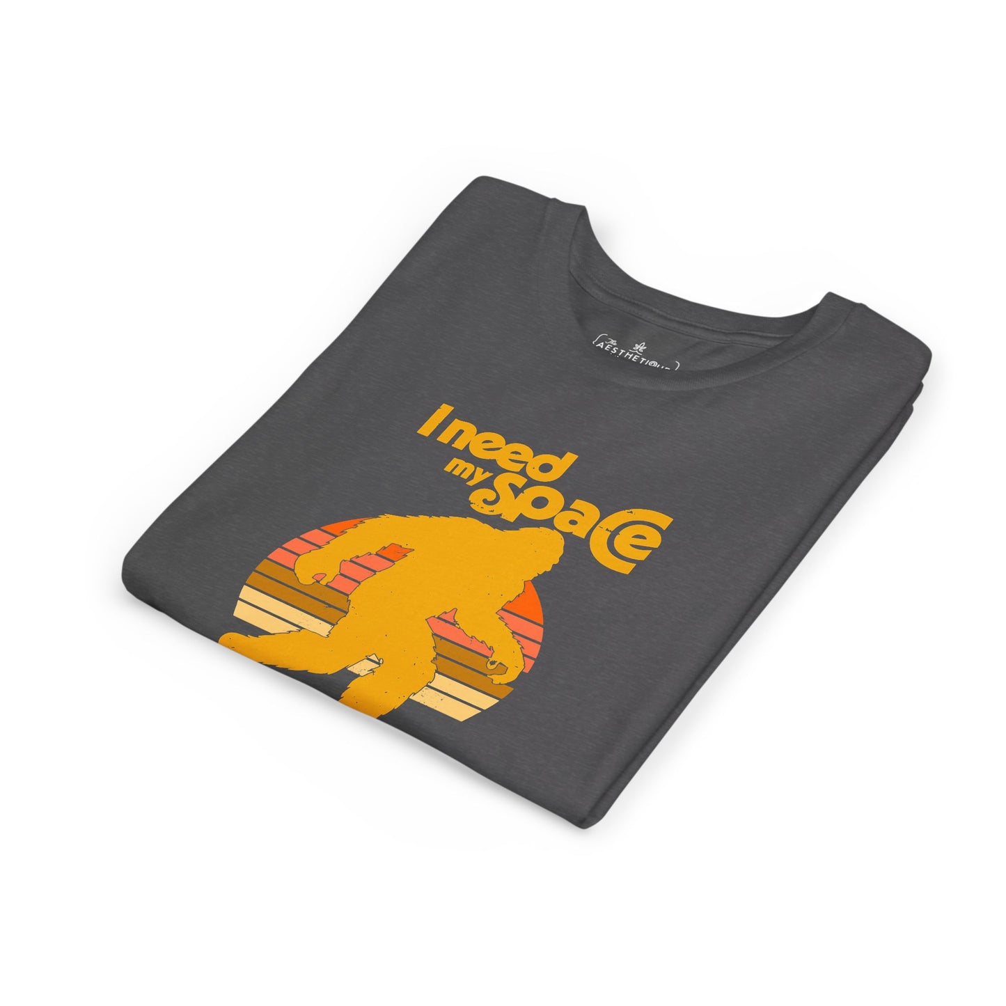 I Need My Space (Legends Need to Regulate Too) Bigfoot - Youth Unisex Jersey Tee