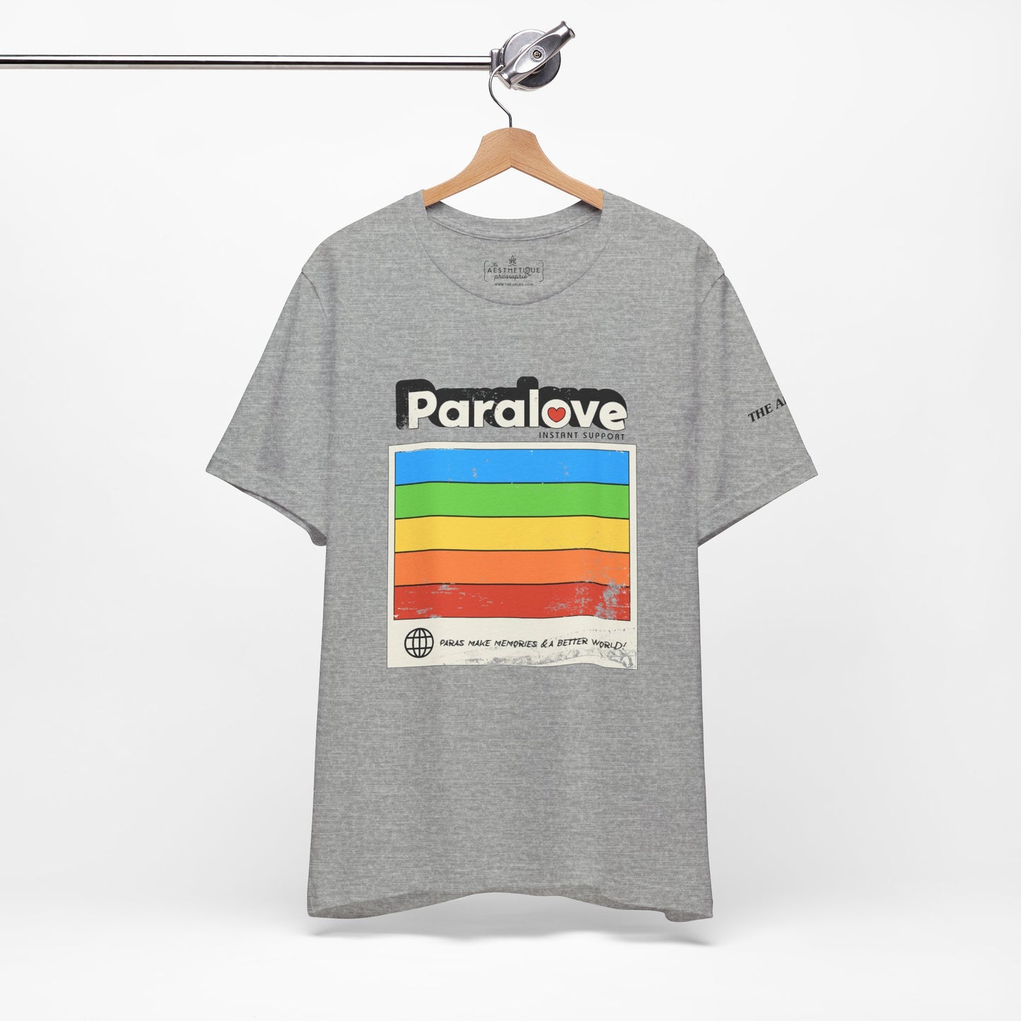 Para Love - Instant Support - Adult Unisex Jersey Short Sleeve Tee