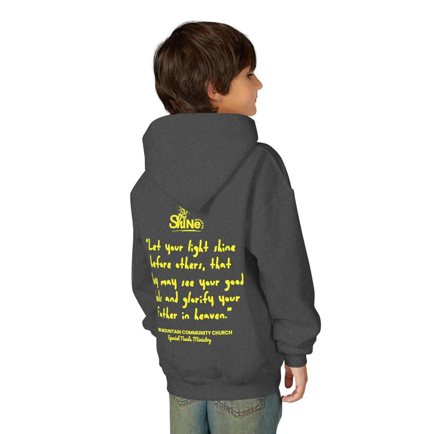 RMCC Shine Program Youth Unisex Heavy Blend Hooded Sweatshirt