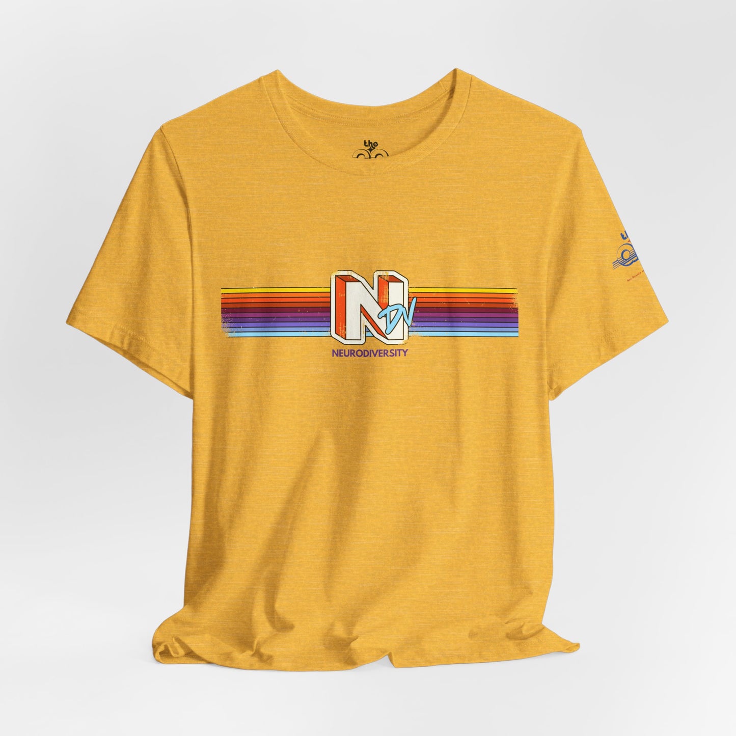 NDV - Neurodiversity - Adult Unisex Jersey Short Sleeve Tee
