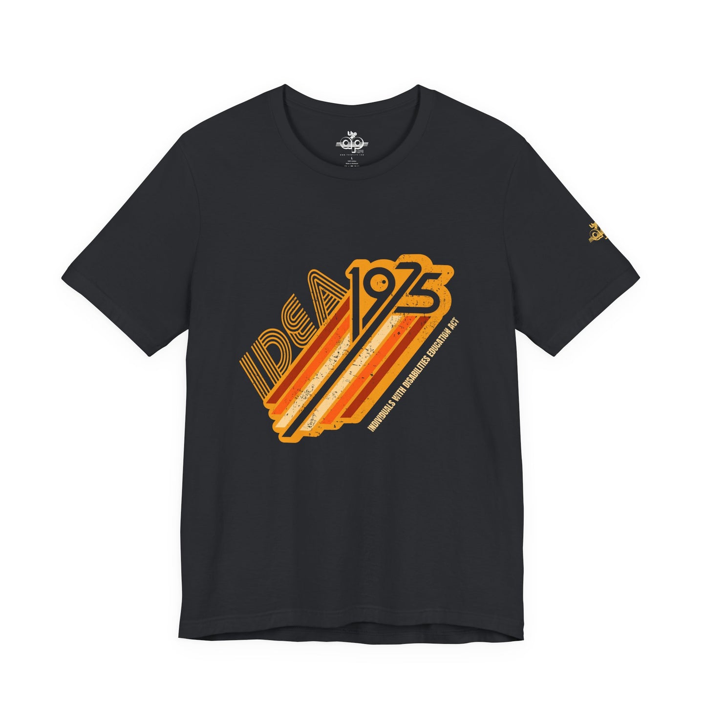 1975 IDEA - Individuals With Disabilities Education Act - Adult Unisex Jersey Short Sleeve Tee