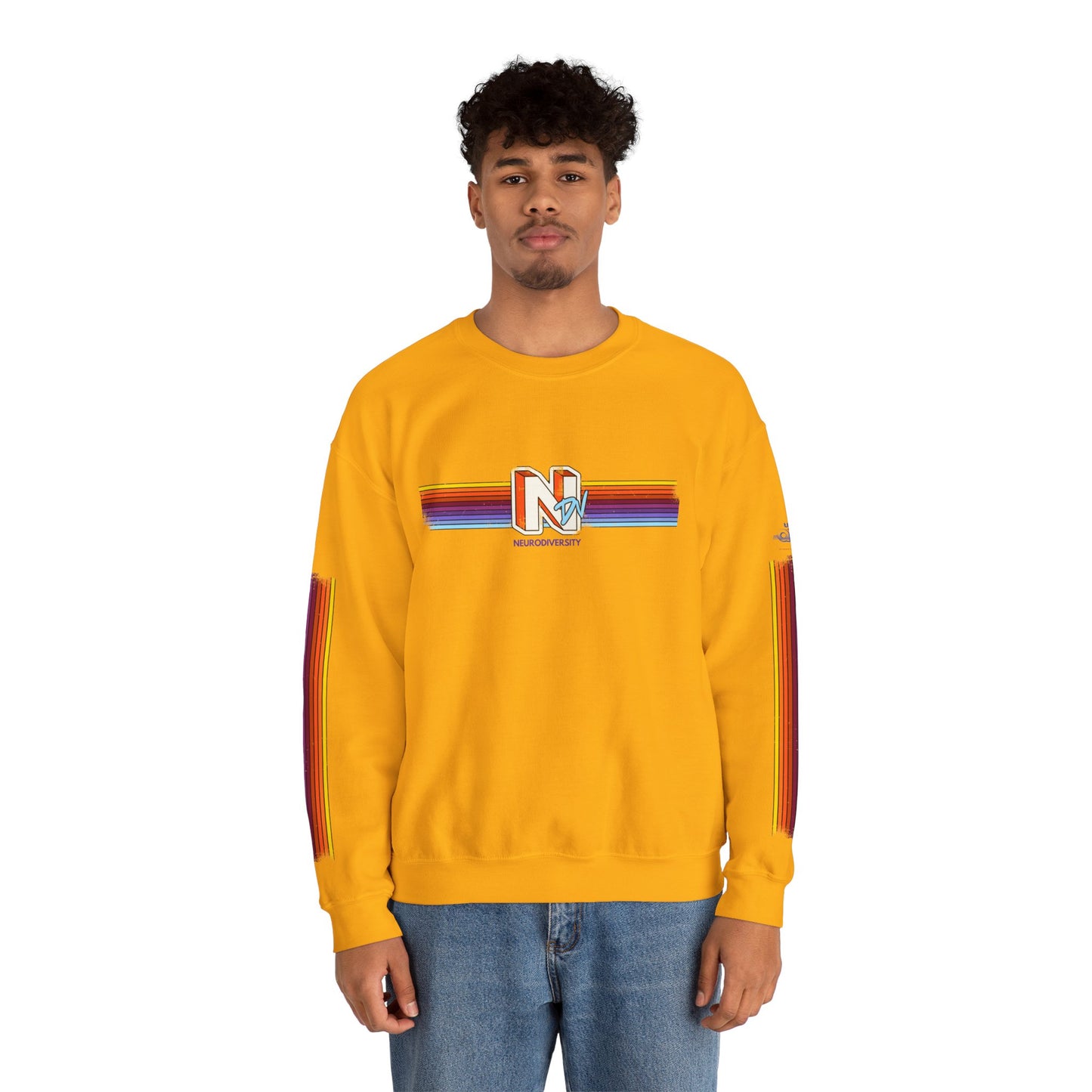 NDV - Neurodiversity - Adult Unisex Heavy Blend™ Crewneck Sweatshirt