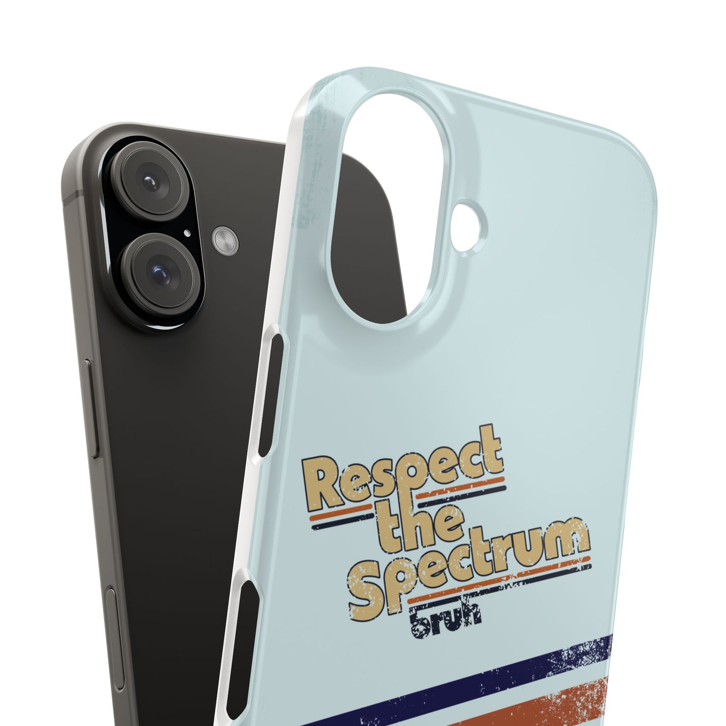 Respect The Spectrum - iPhone Case