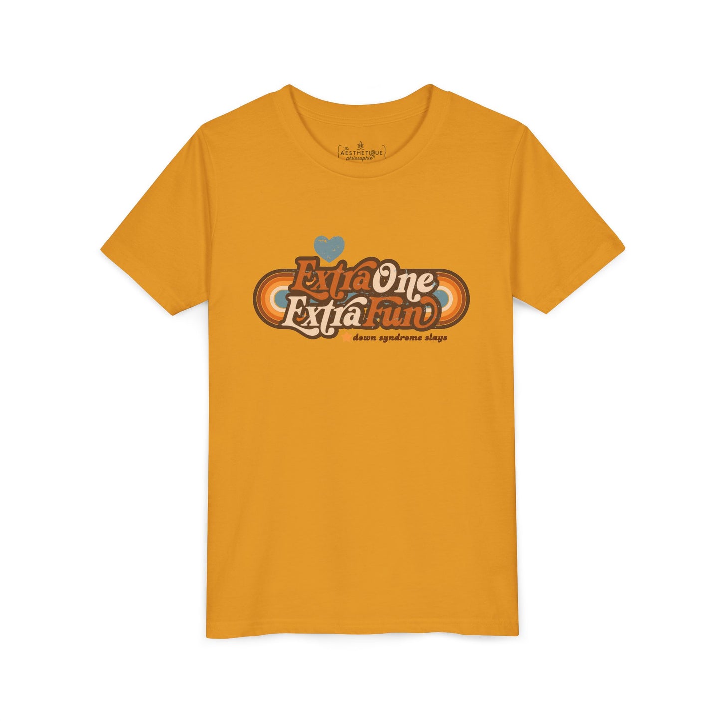 Extra One, Extra Fun DS Awareness - Youth Short Sleeve Tee