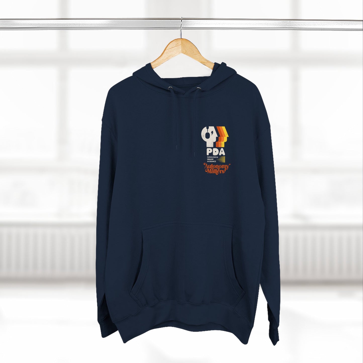 PDA - Pathological Demand Avoidance - Autonomy Matters - Adult Unisex Hoodie