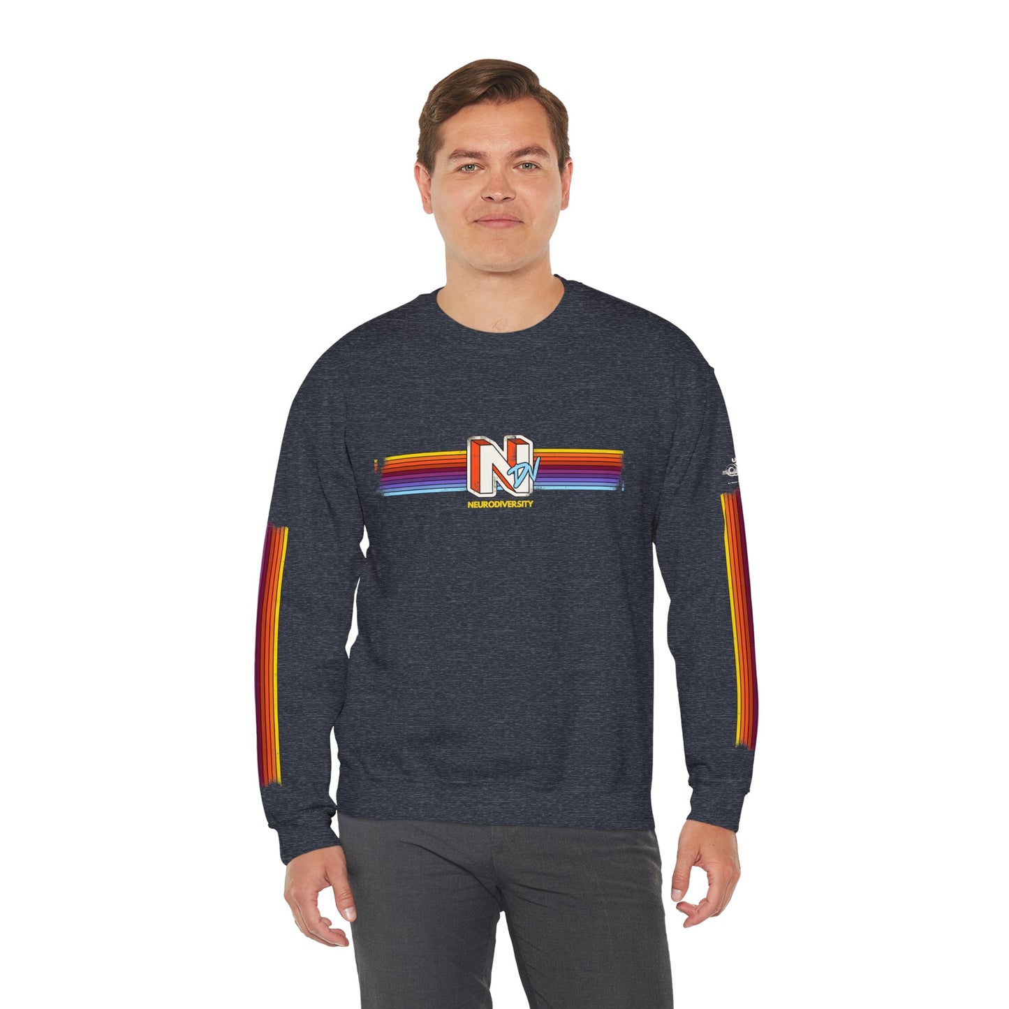 NDV - Neurodiversity - Adult Unisex Heavy Blend™ Crewneck Sweatshirt