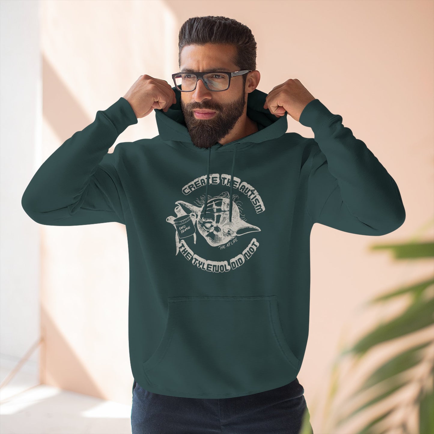 Create The Autism, The Tylenol Did Not - Adult Unisex Hoodie