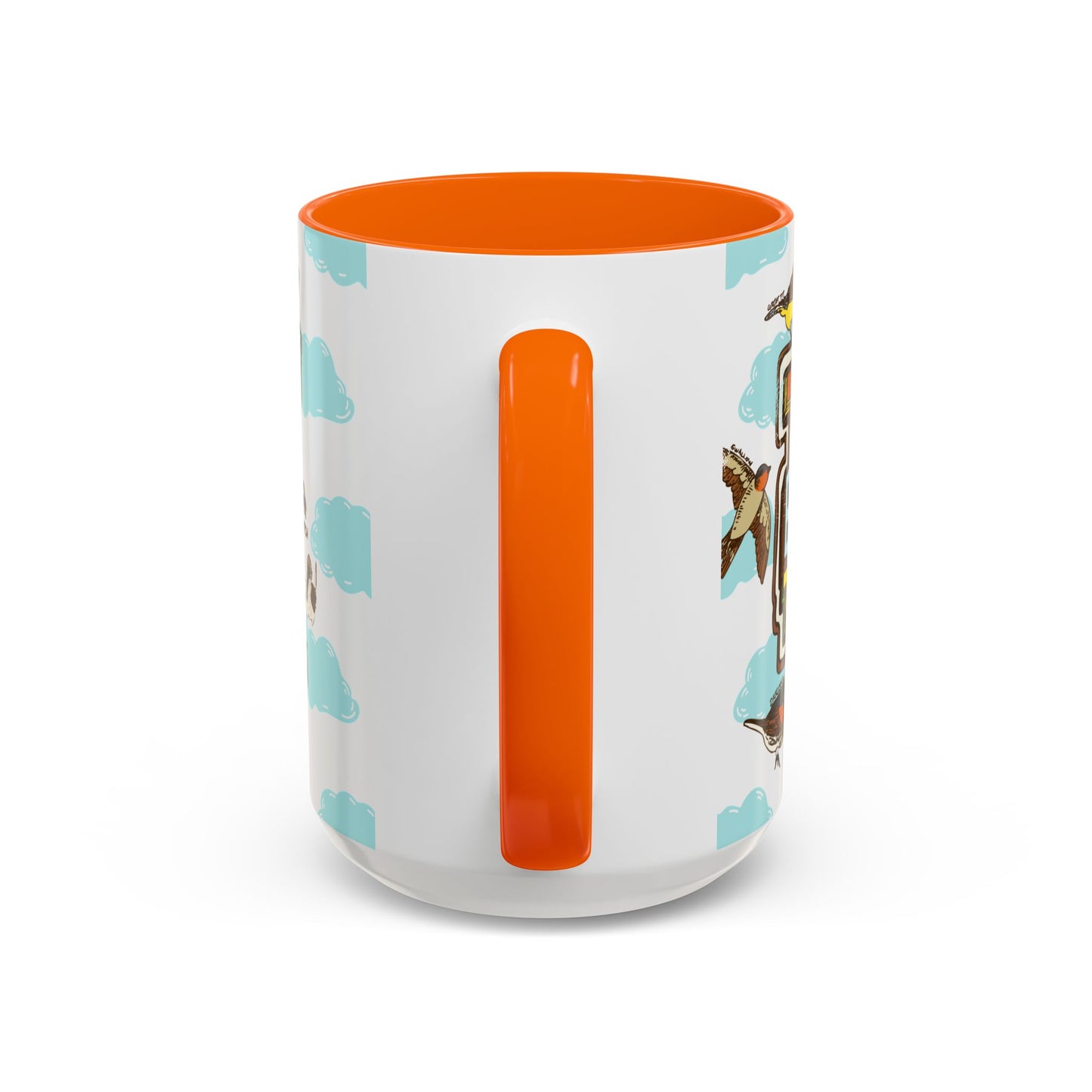 Talk Birdy to Me - Accent Coffee Mug (11, 15oz)