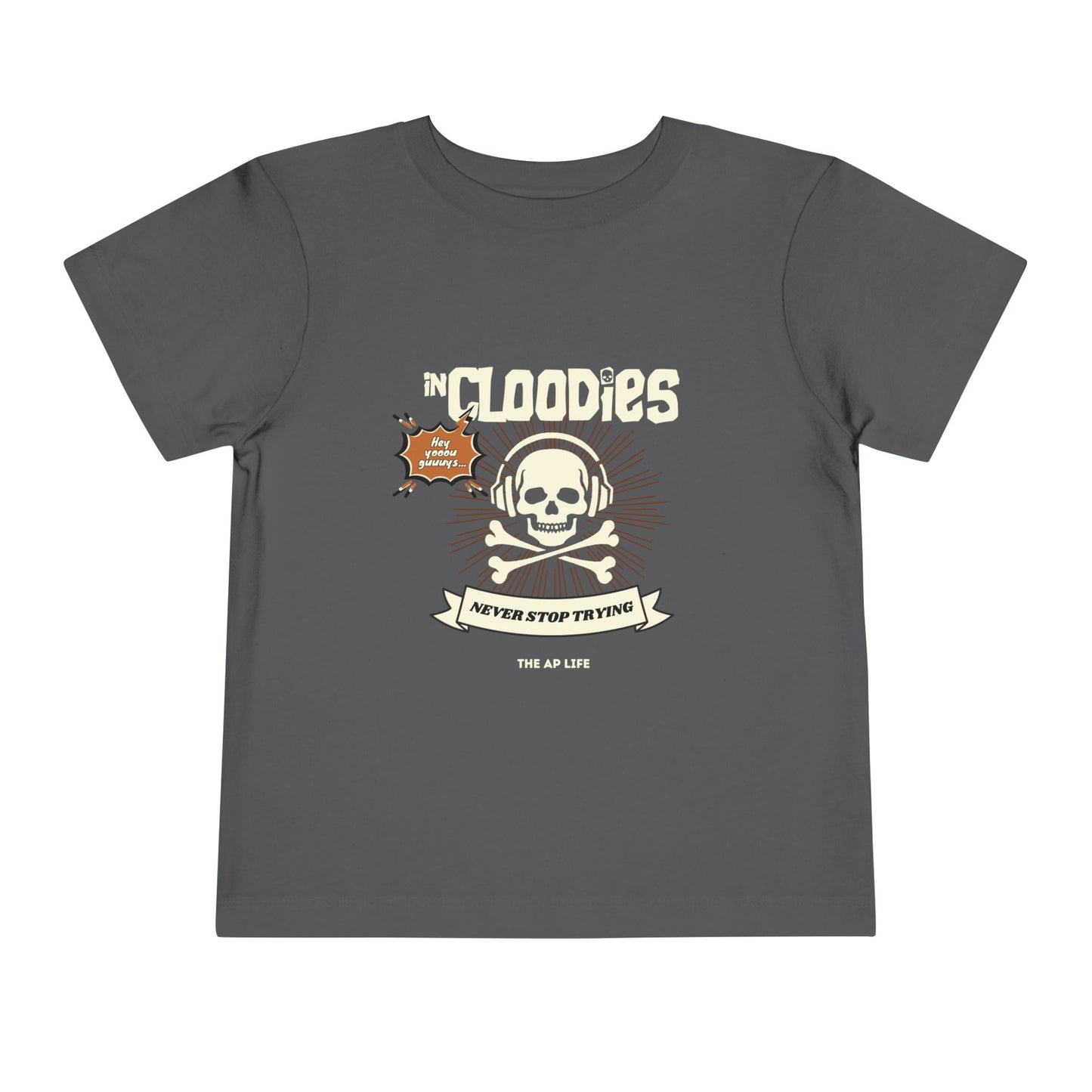 InCloodies Never Stop Trying (to include) - Toddler Short Sleeve Tee