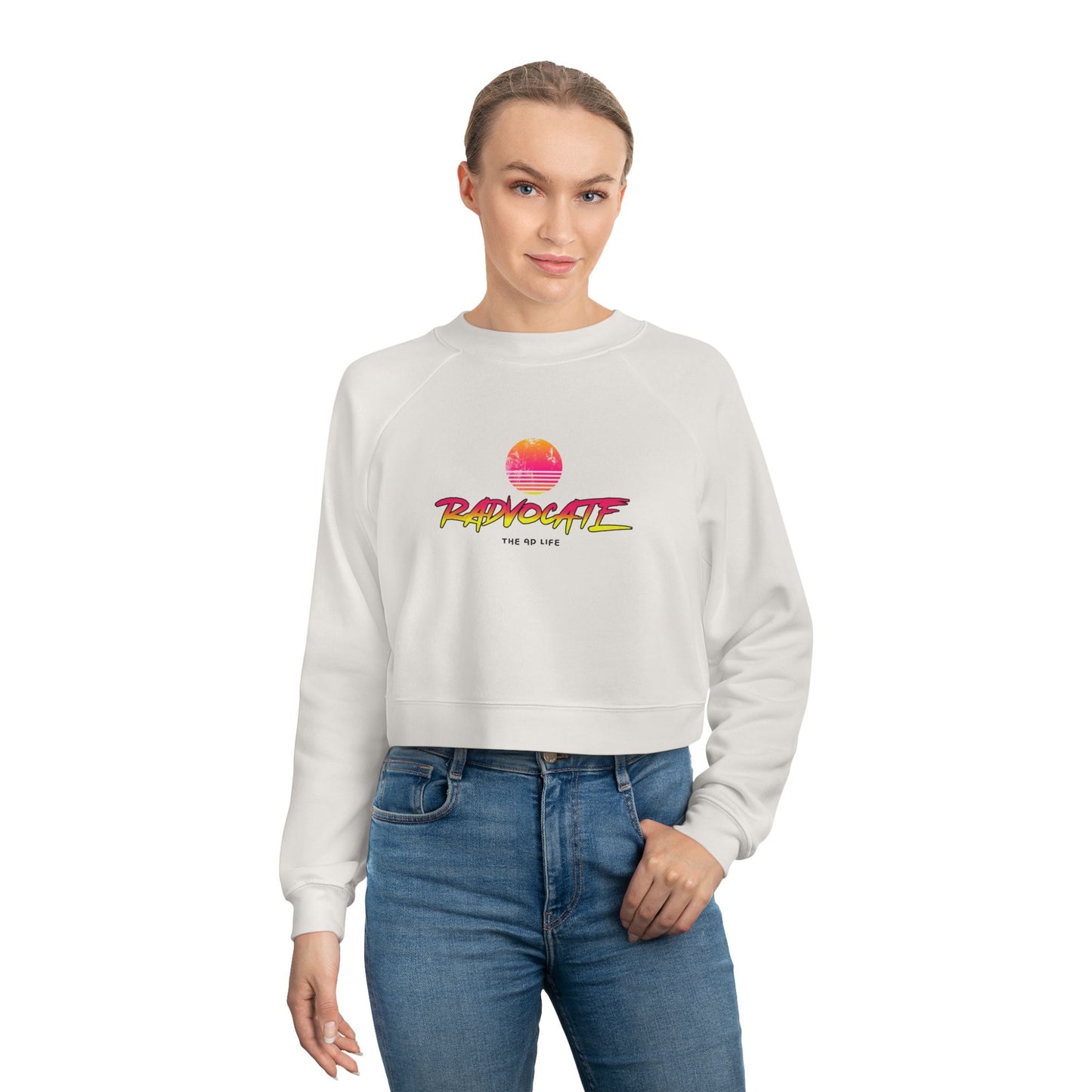 Radvocate ND Advocacy - Women's Cropped Fleece Pullover