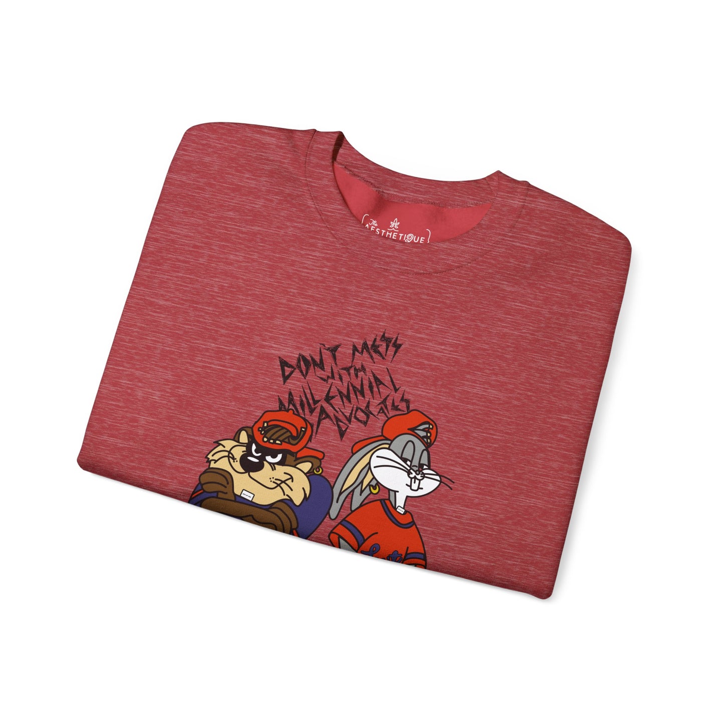 Don't Mess With Millennial Advocates - Adult Unisex Heavy Blend™ Crewneck Sweatshirt